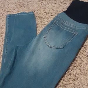 Celebrity Pink Maternity Blue Skinny Jeans